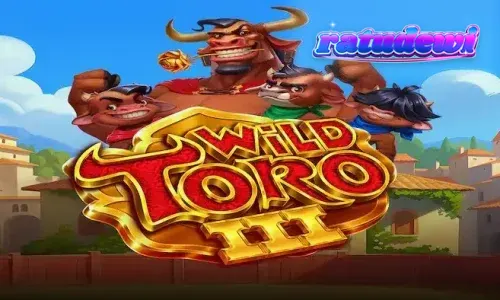 Wild Toro 3 slot game interface featuring the iconic bull character